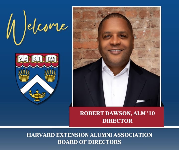 Rep. Dawson elected to Harvard Extension Alumni Association Board of Directors